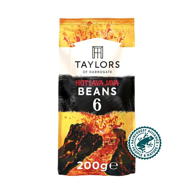 Taylors Of Harrogate Hot Lava Java Coffee Beans, 200g