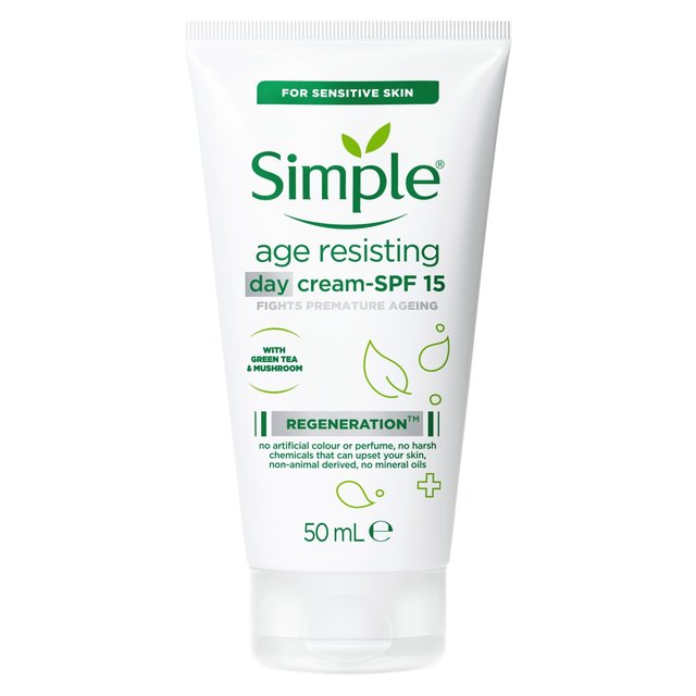Simple Regeneration Age Resisting Day Cream SPF 15, 50ml