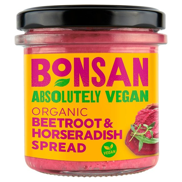 Bonsan Organic Vegan Beetroot Horseradish Pate, 130g