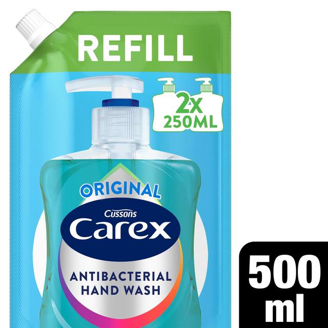 Carex Original Antibacterial Handwash Refill, 500ml