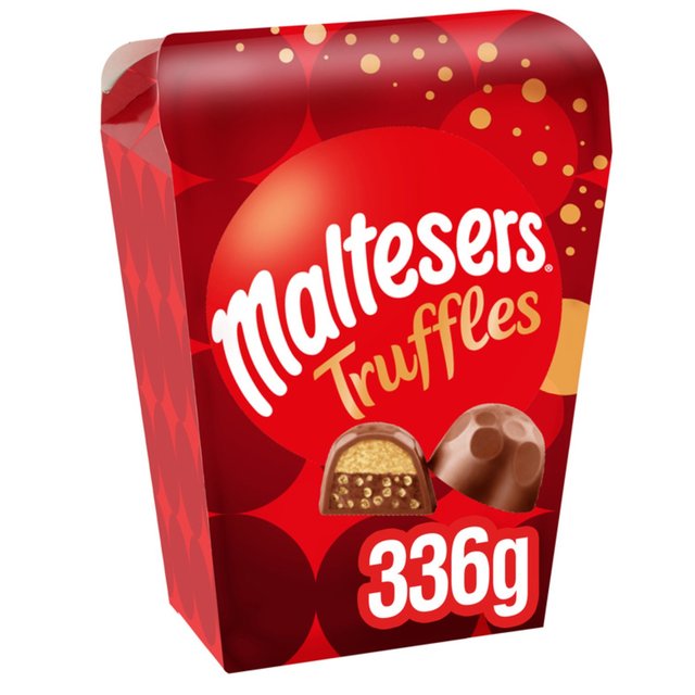 Maltesers Truffles Milk Chocolate Gift Box of Chocolates, 336g