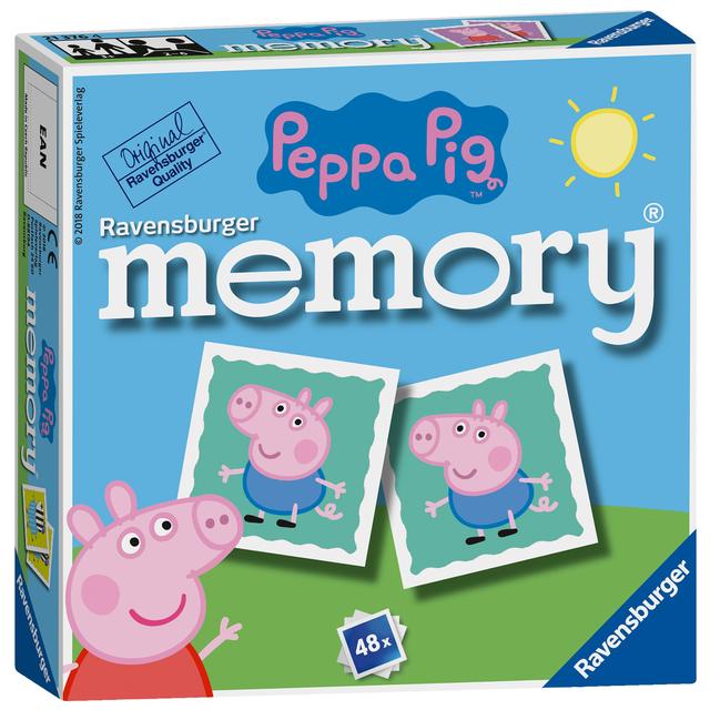 Ravensburger Peppa Pig Mini Memory Card Game, 3 Years+, 3 Years