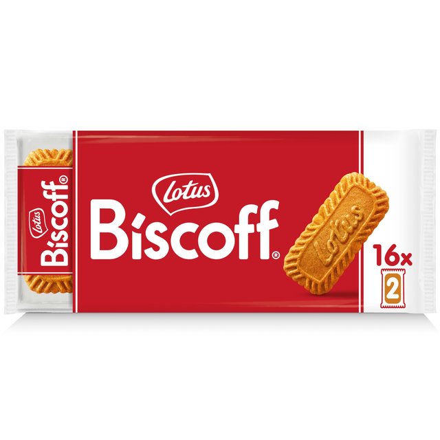Lotus Biscoff Biscuit 16 Two-packs, 16 x 15.5g