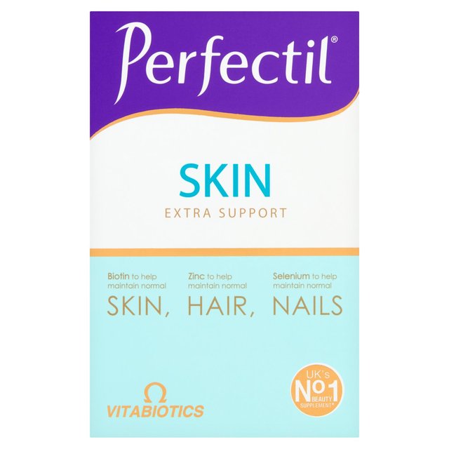Vitabiotics Perfectil Plus Skin, Hair and Nails Tablets, 28 Per Pack