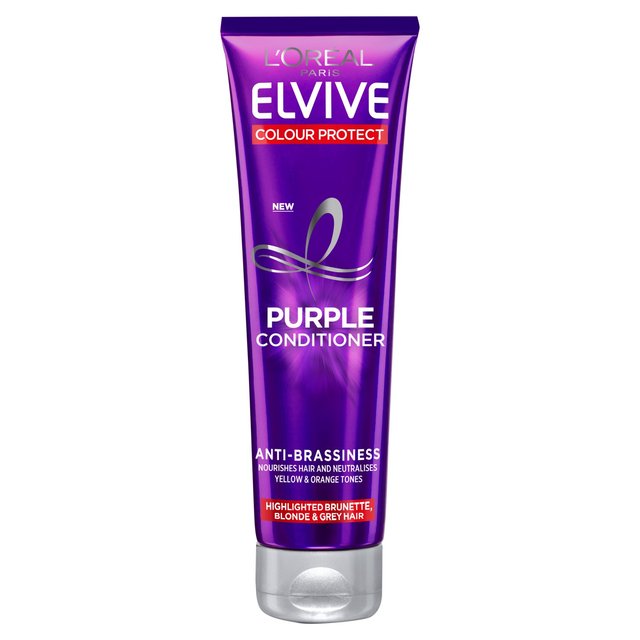 L’Oreal Elvive Colour Protect Anti-Brassiness Purple Conditioner, 150ml