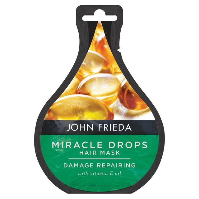 John Frieda Miracle Drops Damage Repairing Hair Mask for Damaged Hair, 25ml