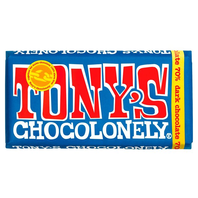 Tony’s Chocolonely Dark Chocolate 70%, 180g