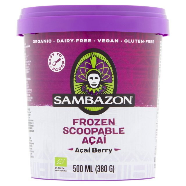 Sambazon Organic Scoopable Acai Sorbet, 500ml