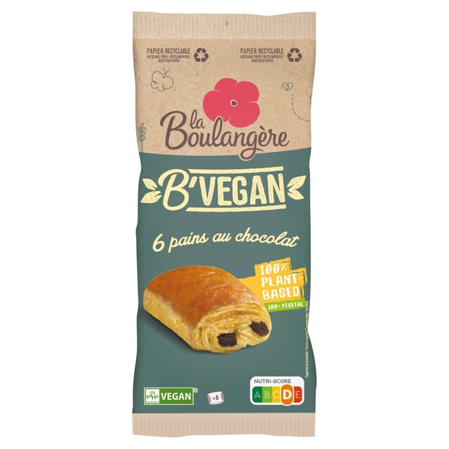 La Boulangere Vegan Pain Au Chocolat Ocado