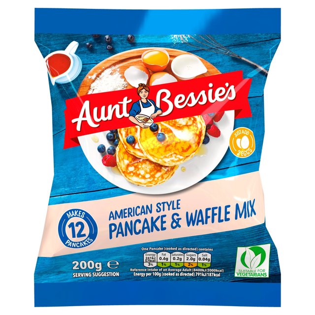 Aunt Bessie’s American Pancake & Waffle Mix, 200g