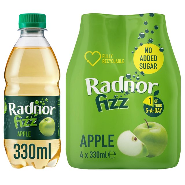 Radnor Fizz Apple, 4 x 330ml