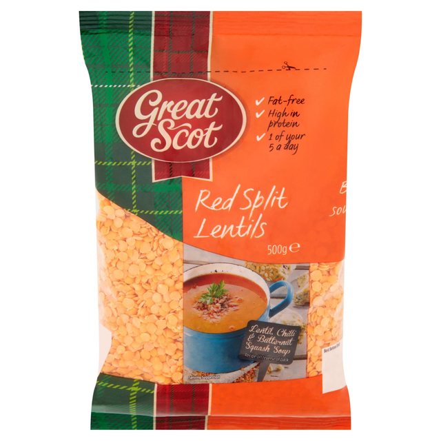 Great Scott Great Scot Red Split Lentils, 500g