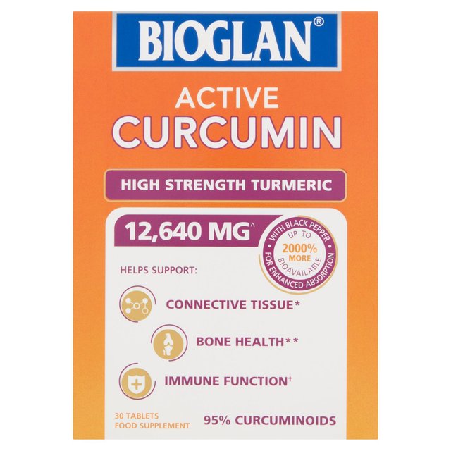 Bioglan Active Curcumin, 30 Per Pack