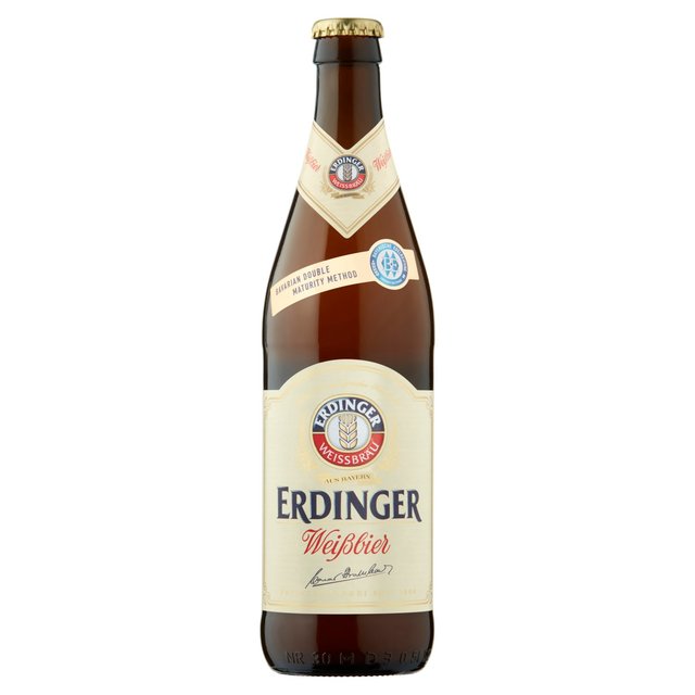 Erdinger Weissbier Wheat Beer Bottle, 500ml