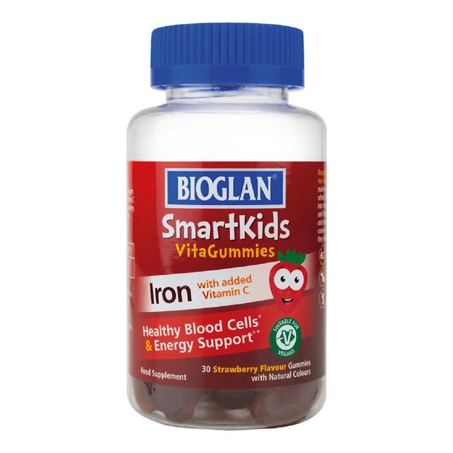 Bioglan SmartKids Vitagummies Iron, 30 Per Pack
