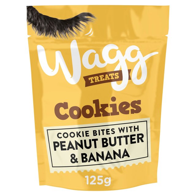 Wagg Peanut Butter Cookies With Banana, 125g