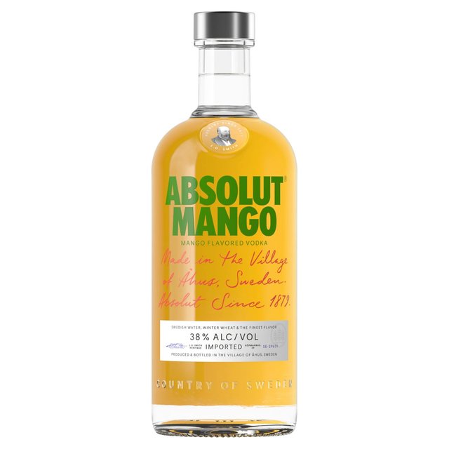 Absolut Mango Flavoured Swedish Vodka, 70cl