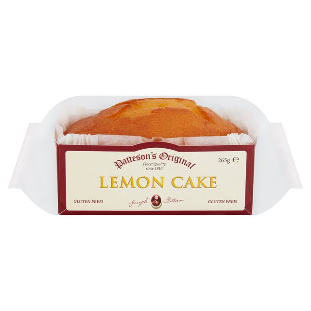 Patteson’s Gluten Free Lemon Loaf Cake, 265g