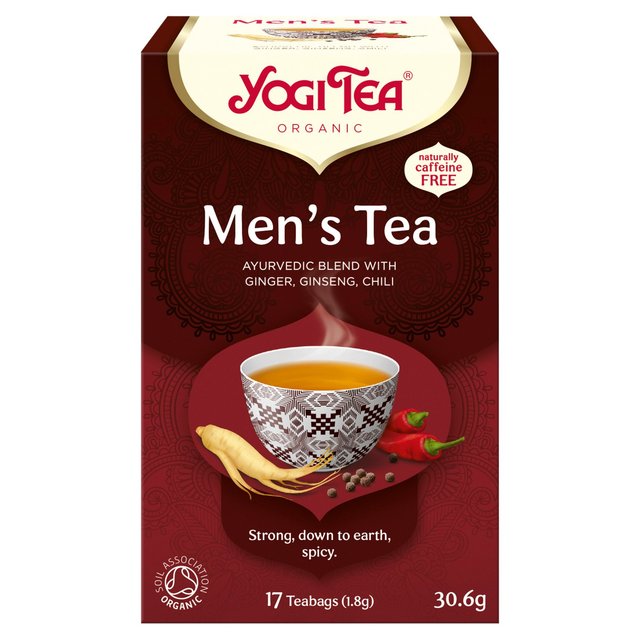 Yogi Tea Org Men’s Tea, 17 Per Pack