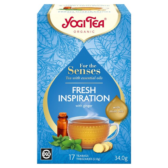 Yogi Tea For the Senses Fresh Inspiration, 17 Per Pack