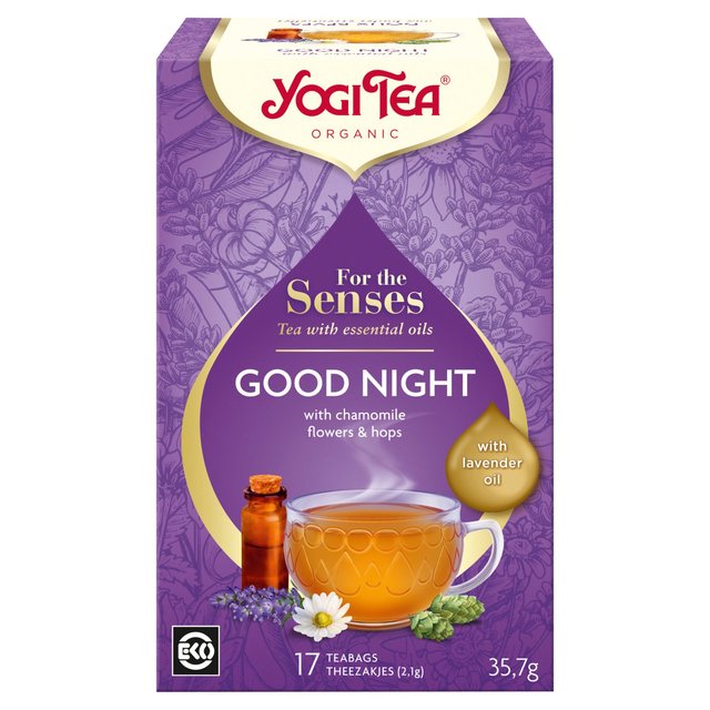Yogi Tea For the Senses Good Night Tea Bags, 17 Per Pack