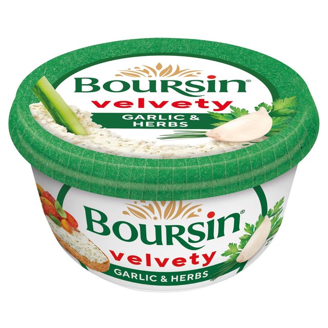 Boursin Velvety Garlic & Herb Whipped French Cheese Dip, 125g