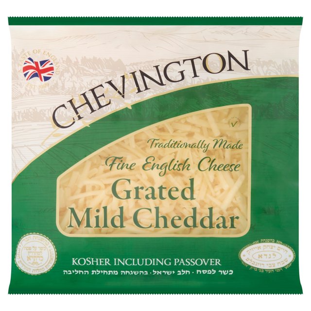 Chevington Grated Mild Cheddar, 400g