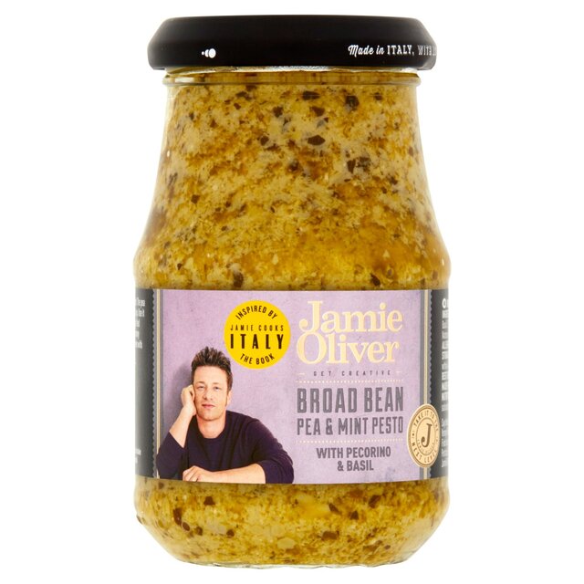 Jamie Oliver Broad Bean, Pea & Mint Pesto | Ocado