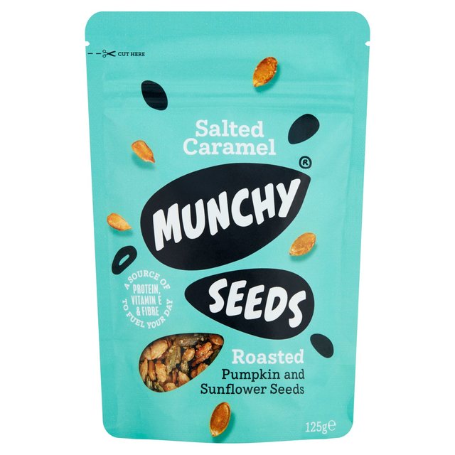 Munchy Seeds Salted Caramel Pouch, 125g