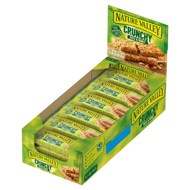 Nature Valley Crunchy Oats & Honey Cereal Bars, 18 x 42g