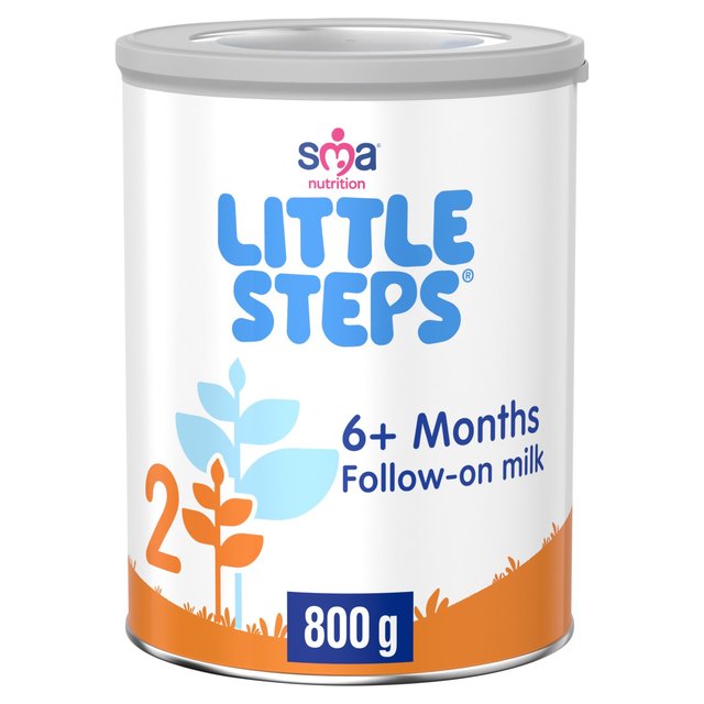 SMA Little Steps 2 Follow-on Milk Powder, 6 Months, 800g
