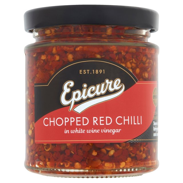Epicure Chopped Red Chillies, 180g