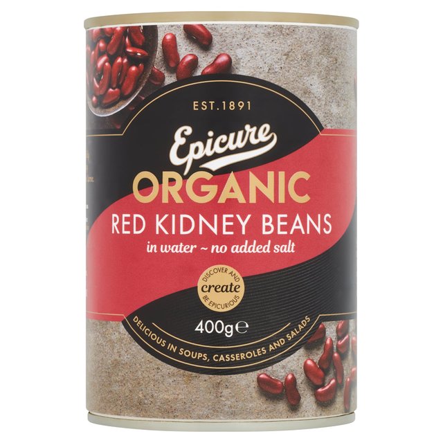 Epicure Organic Red Kidney Beans, 400g