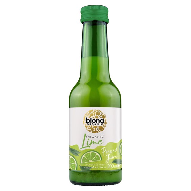 Biona Organic Lime Juice, 200ml