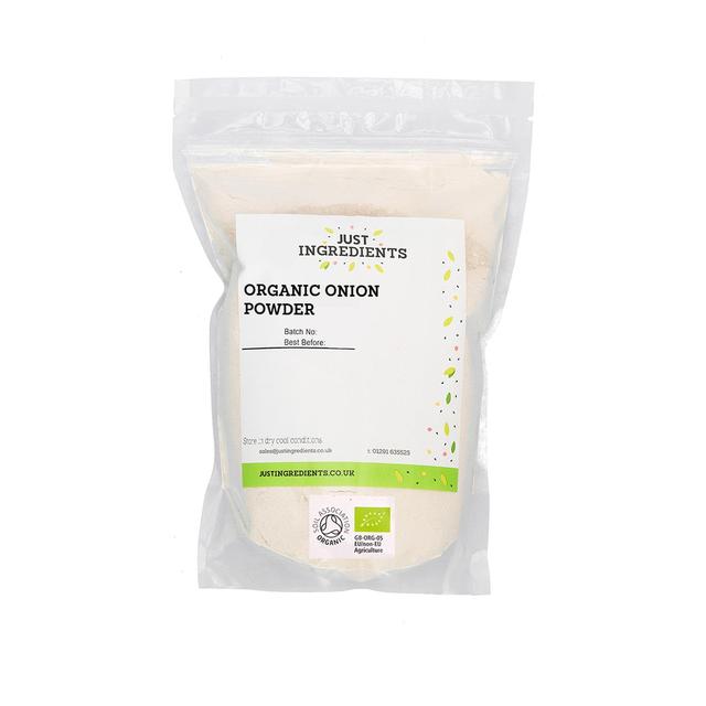 JustIngredients Organic Ground Onion Powder, 100g