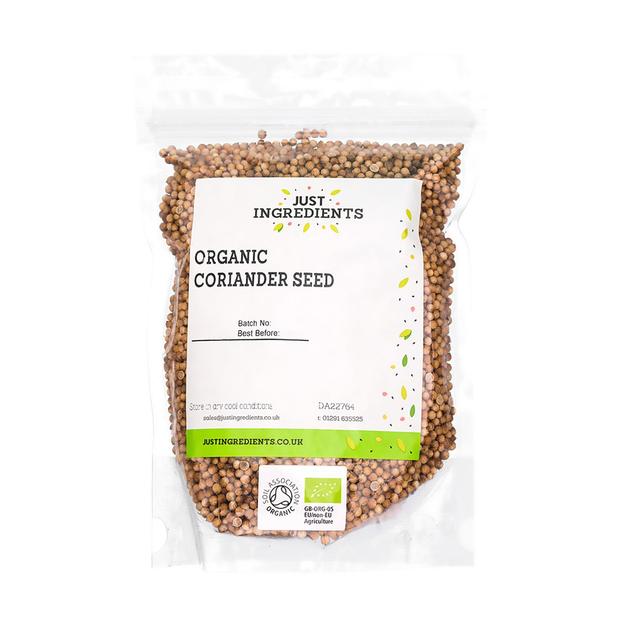 JustIngredients Organic Coriander Seeds, 100g