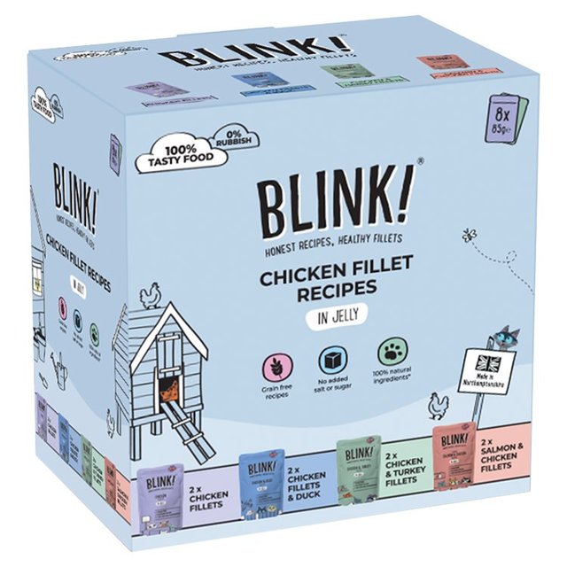 Blink Chicken Selection Multipack, 8 x 85g