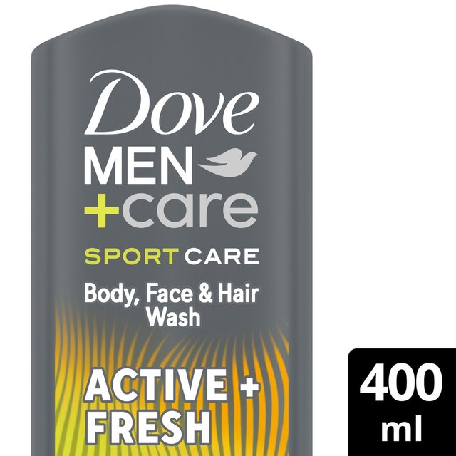 Dove Men+Care Sport Active+Fresh Body Wash, 400ml
