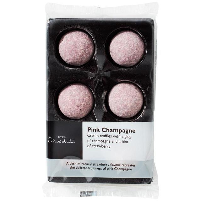 Hotel Chocolat Pink Champagne Chocolate Truffles Selector, 70g
