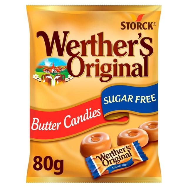 Werther’s Original Butter Candies Sugar Free, 80g