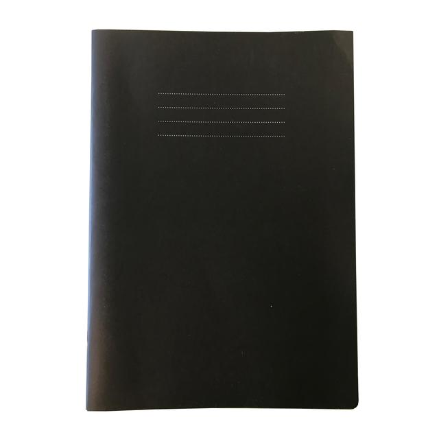 Nuco Nu Education A4 Sketchbook Black, Plain Pages