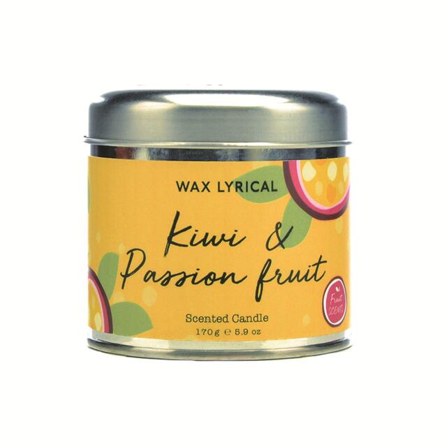 Wax Lyrical Wax Filled Tin Kiwi Passionfruit Ocado