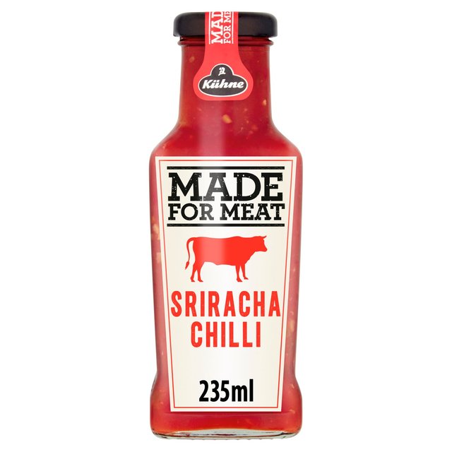 Kuhne Made for Meat Sriracha Hot Chili Sauce, 235ml