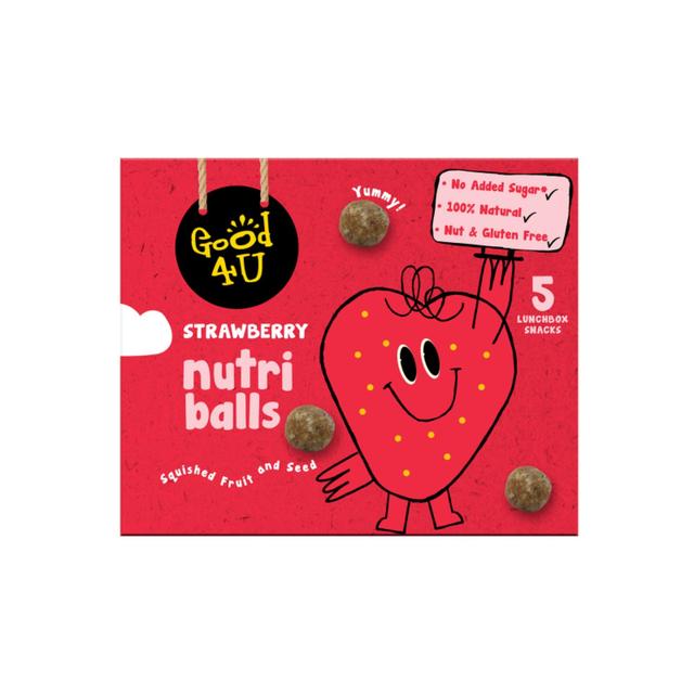 Good4u Nutri Balls Strawberry Multipack, 5 x 20g