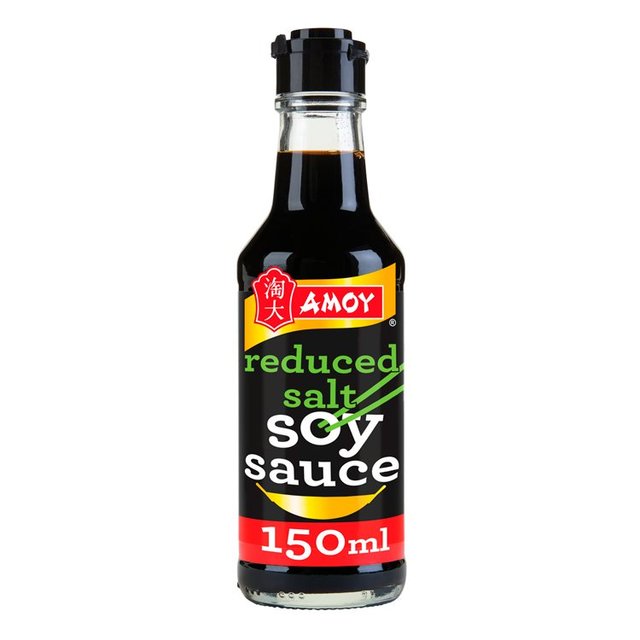 Amoy Soy Sauce Reduced Salt, 150ml