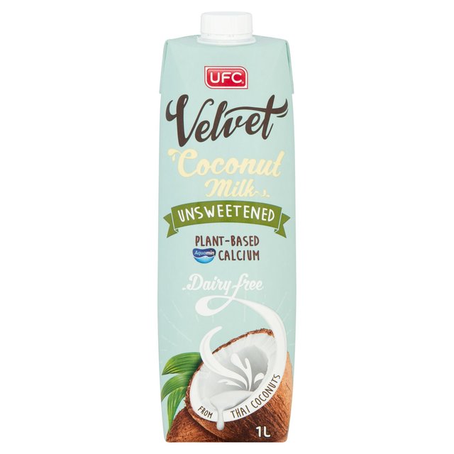 UFC Velvet Dairy Free Coconut Milk Unsweetened, 1l