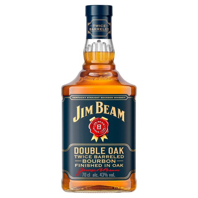 Jim Beam Double Oak Kentucky Bourbon Whiskey, 70cl