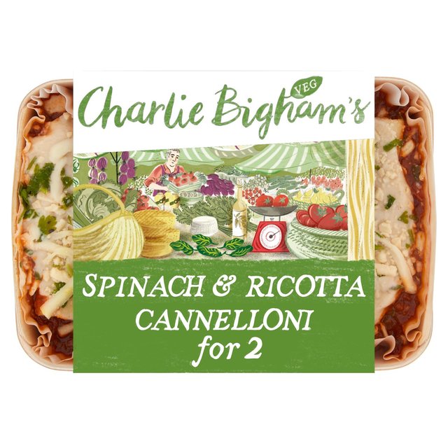 Charlie Bigham’s Spinach & Ricotta Cannelloni for 2, 660g