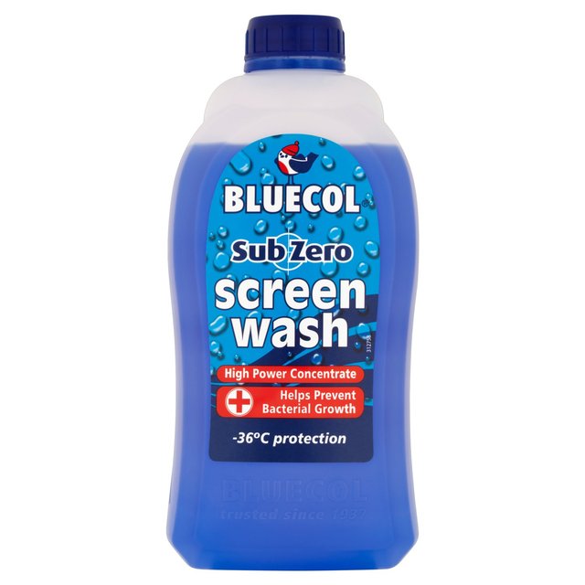 Bluecol Sub Zero Screen Wash Concentrate, 1L