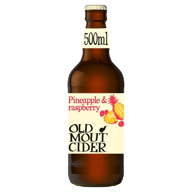 Old Mout Pineapple & Raspberry Cider Bottle, 500ml